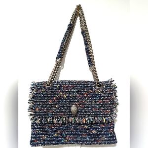 Kurt Geiger London Kensington Tweed shoulder bag